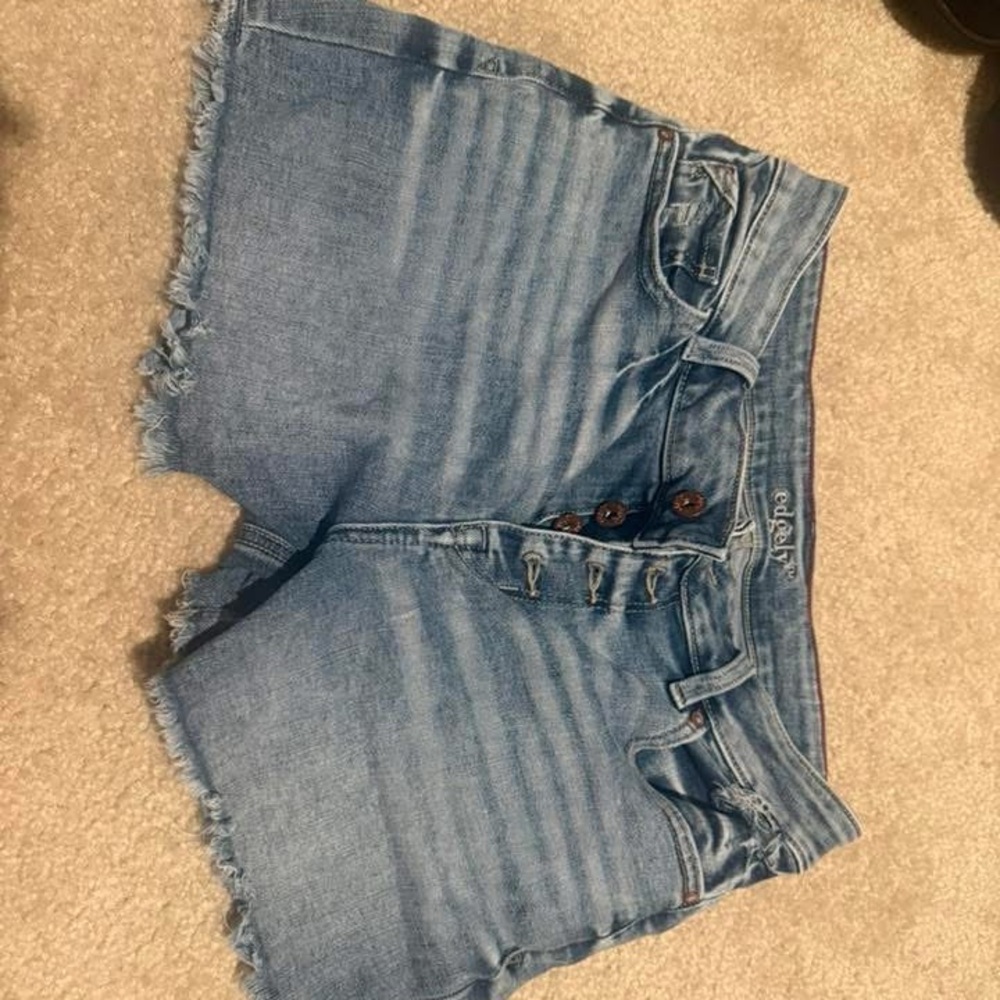 Casual Blue Jean Shorts for Women